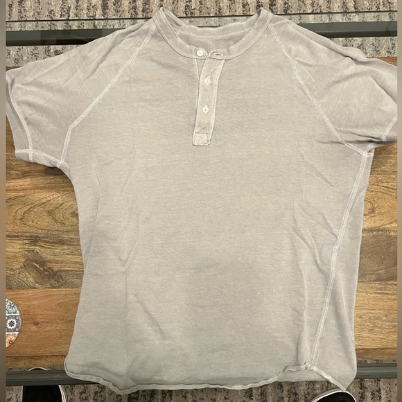 Save Khaki Henley - Picture 2 of 5